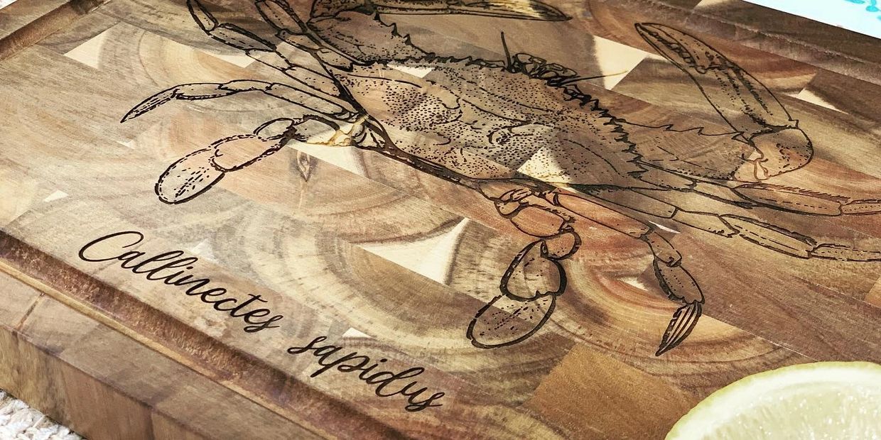 Custom Laser Engraved & Custom Cutting Boards